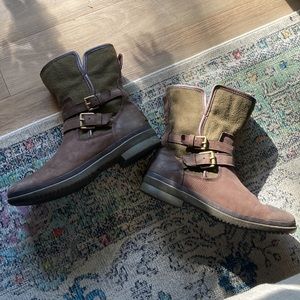 Ugg leather, wool, & felt boots - fall and winter cozy